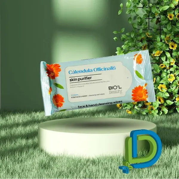 دستمال مرطوب کالاندولا Calendula بیول 10 عددی