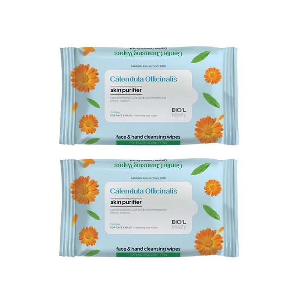 دستمال مرطوب کالاندولا Calendula بیول 10 عددی