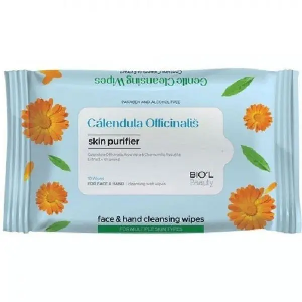 دستمال مرطوب کالاندولا Calendula بیول 10 عددی