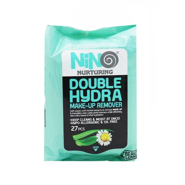 دستمال مرطوب نینو مدل Double Hydra بسته 27 عددی