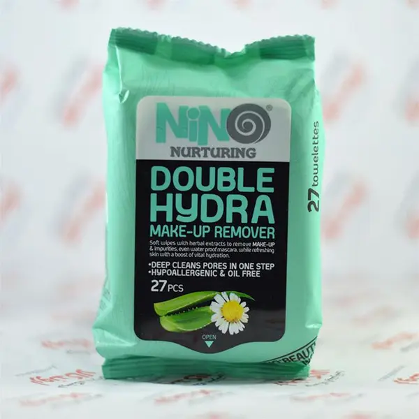 دستمال مرطوب نینو مدل Double Hydra بسته 27 عددی