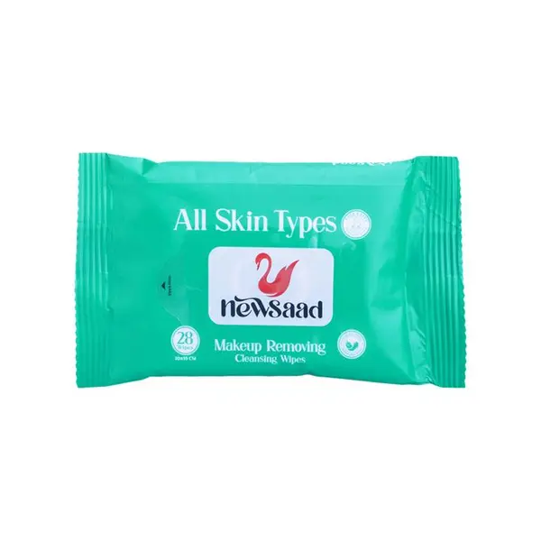دستمال مرطوب نیوساد مدل Makeup Removing بسته 28 عددی