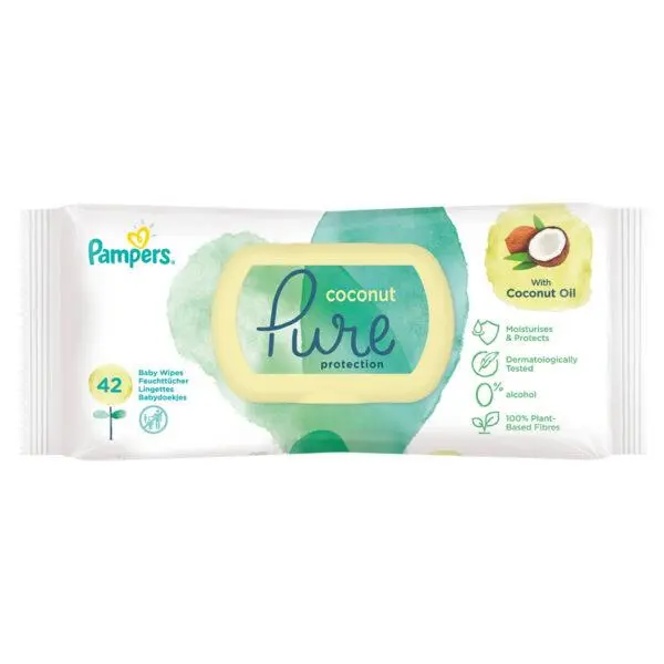 دستمال مرطوب ضد حساسیت 52 عددی پمپرز Pampers