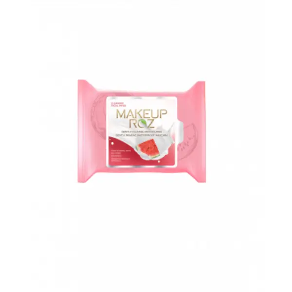 دستمال مرطوب آرایشی هندوانه میکاپ رز ۲۵ عددی MakeUp Rose