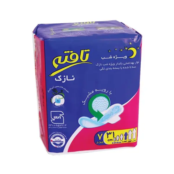 نوار بالدار نازک مشبک ویژه شب 7 عددی تافته تکی