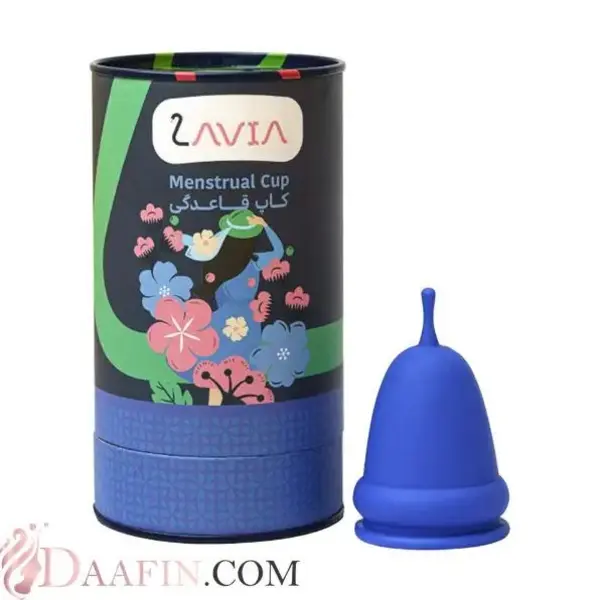 کاپ قاعدگی سایز کوچک لاویا سبز شیشه ای