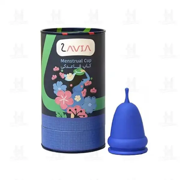 کاپ قاعدگی سایز کوچک لاویا سبز شیشه ای