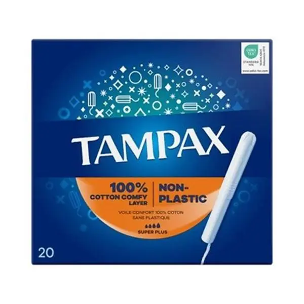 تامپون تامپکس مدل compak plus بسته 18 عددی تامپون تامپکس مدل compak plus بسته 18 عددی