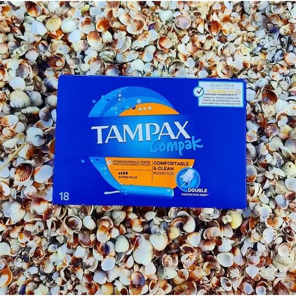 تامپون تامپکس مدل compak plus بسته 18 عددی