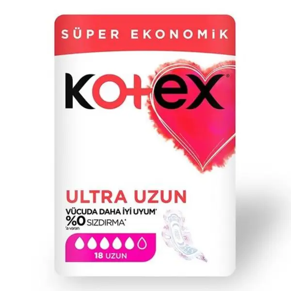 نوار بهداشتی کوتکس kotex بلند مدل Ultra بسته 7 عددی