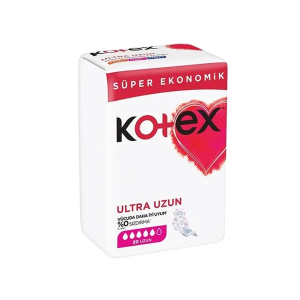 نوار بهداشتی کوتکس kotex بلند مدل Ultra بسته 7 عددی