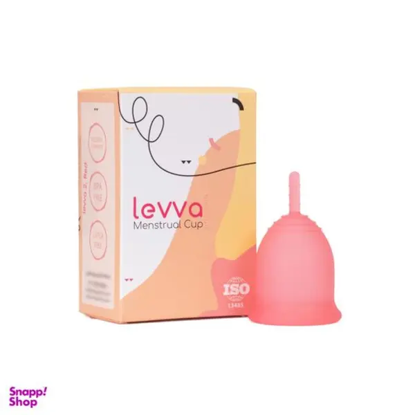 کاپ قاعدگی لیوا فارما مدل Plus سایز متوسط مجموعه 2 عددی