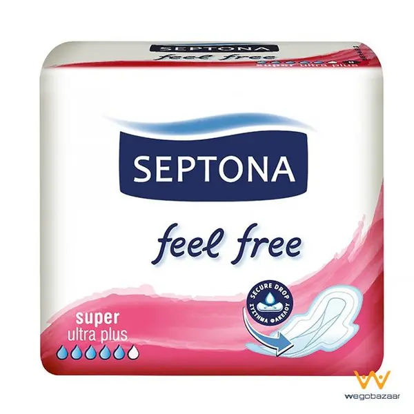 نوار بهداشتی سپتونا قطر نازک مدل Super Feel Free