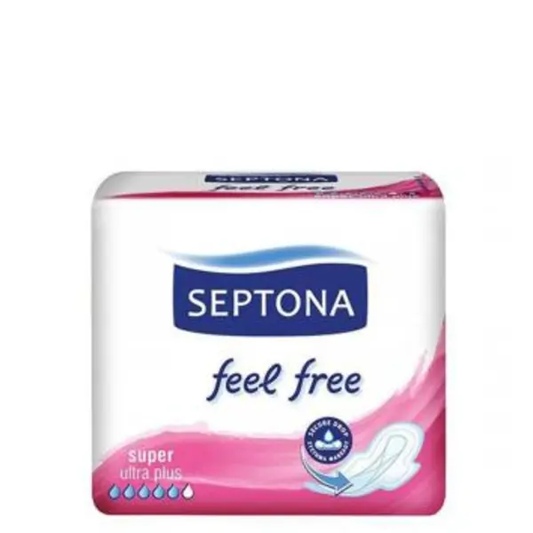 نوار بهداشتی سپتونا قطر نازک مدل Super Feel Free