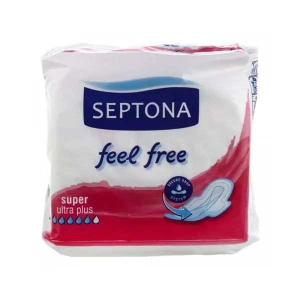 نوار بهداشتی سپتونا قطر نازک مدل Super Feel Free