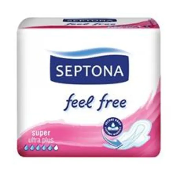 نوار بهداشتی سپتونا قطر نازک مدل Super Feel Free