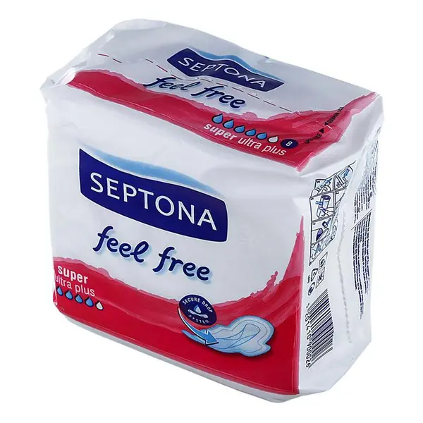 نوار بهداشتی سپتونا قطر نازک مدل Super Feel Free