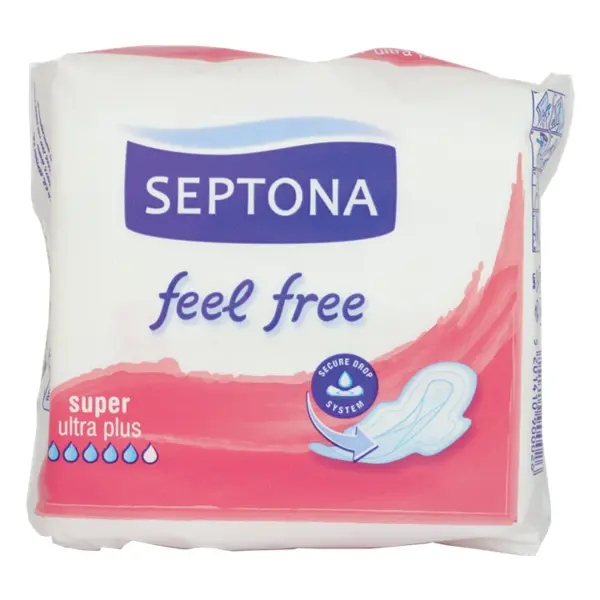 نوار بهداشتی سپتونا قطر نازک مدل Super Feel Free نوار بهداشتی سپتونا قطر نازک مدل Super Feel Free