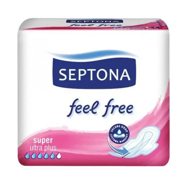 نوار بهداشتی سپتونا قطر نازک مدل Super Feel Free
