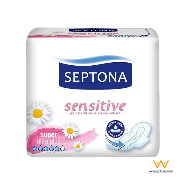 نوار بهداشتی سپتونا قطر نازک مدل Super Sensitive