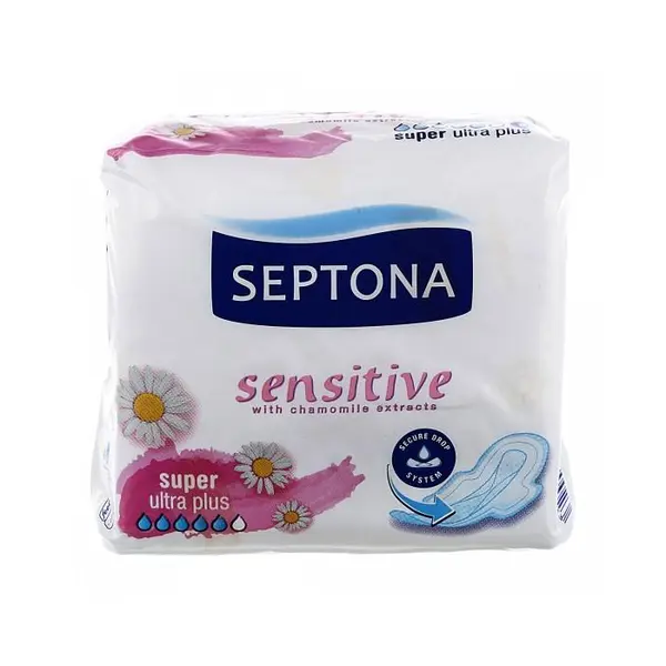 نوار بهداشتی سپتونا قطر نازک مدل Super Sensitive