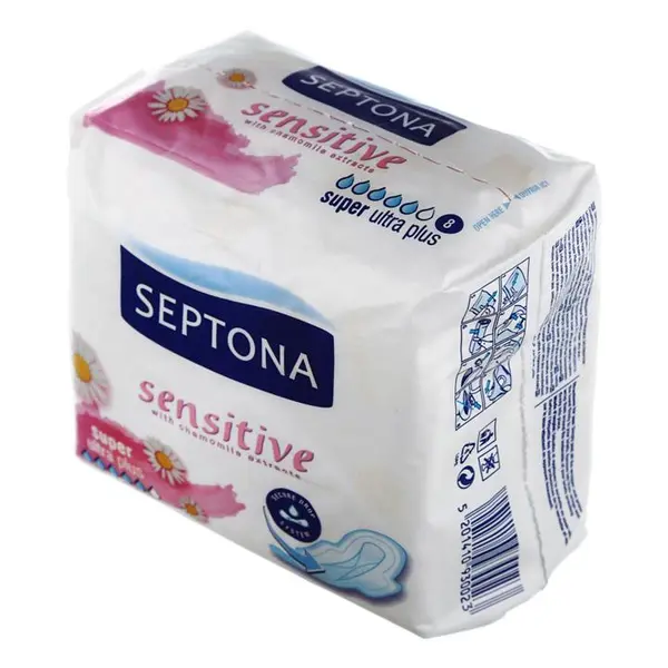 نوار بهداشتی سپتونا قطر نازک مدل Super Sensitive