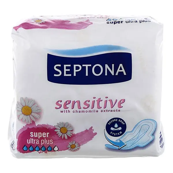 نوار بهداشتی سپتونا قطر نازک مدل Super Sensitive