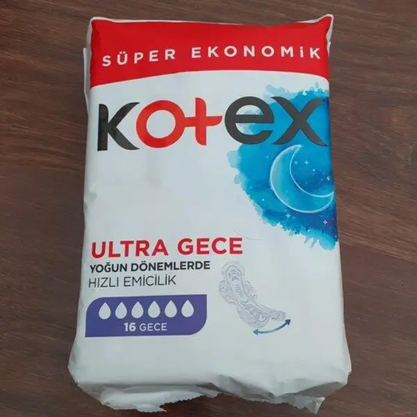 نوار بهداشتی کوتکس ویژه شب مدل ULTRA بسته 16 عددی