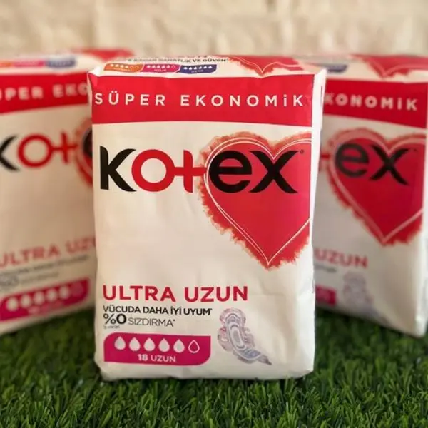 نوار بهداشتی کوتکس ویژه شب مدل ULTRA تعداد 18 عددی kotex