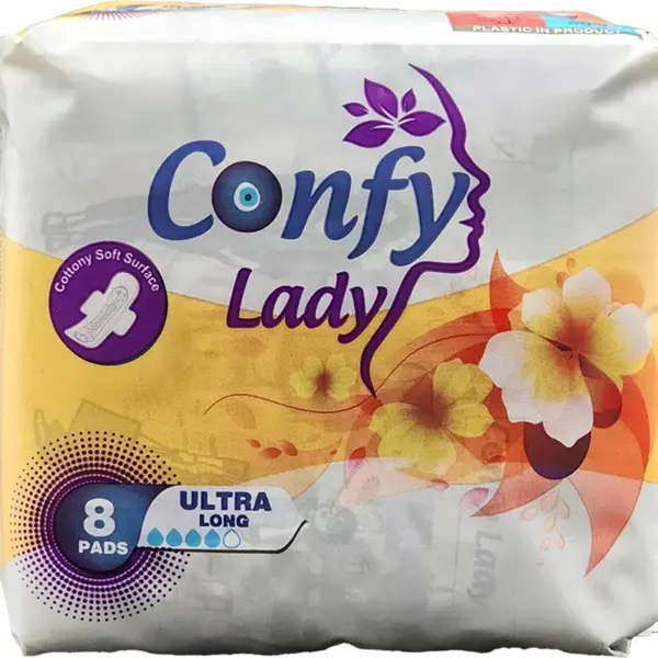 نوار بهداشتی  کانفی لیدی مدل Ultra  long بسته 8 عددی