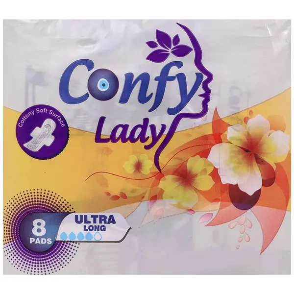 نوار بهداشتی  کانفی لیدی مدل Ultra  long بسته 8 عددی