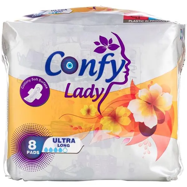 نوار بهداشتی  کانفی لیدی مدل Ultra  long بسته 8 عددی