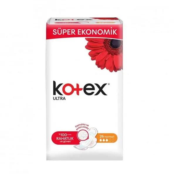 نوار بهداشتی کوتکس مدل Ultra Normal بسته 24 عددی
