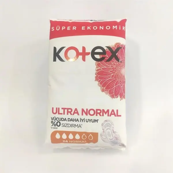 نوار بهداشتی کوتکس مدل Ultra Normal بسته 24 عددی
