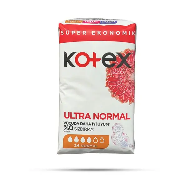 نوار بهداشتی کوتکس مدل Ultra Normal بسته 24 عددی