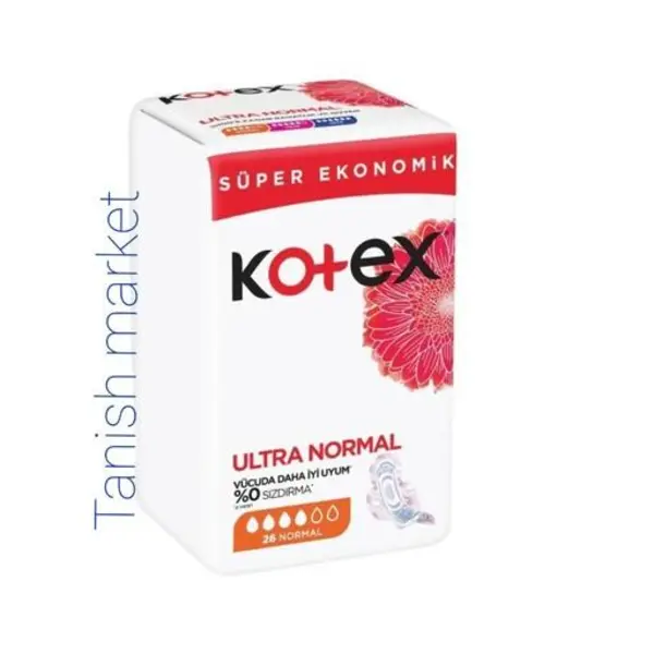 نوار بهداشتی کوتکس مدل Ultra Normal بسته 24 عددی