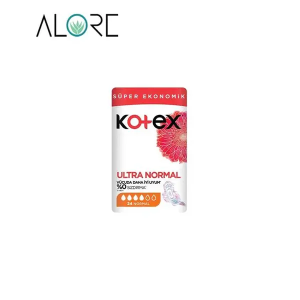 نوار بهداشتی کوتکس مدل Ultra Normal بسته 24 عددی