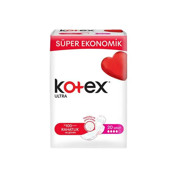 نوار بهداشتی کوتکس مدل Ultra Uzun بسته 18 عددی