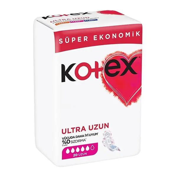 نوار بهداشتی کوتکس مدل Ultra Uzun بسته 18 عددی