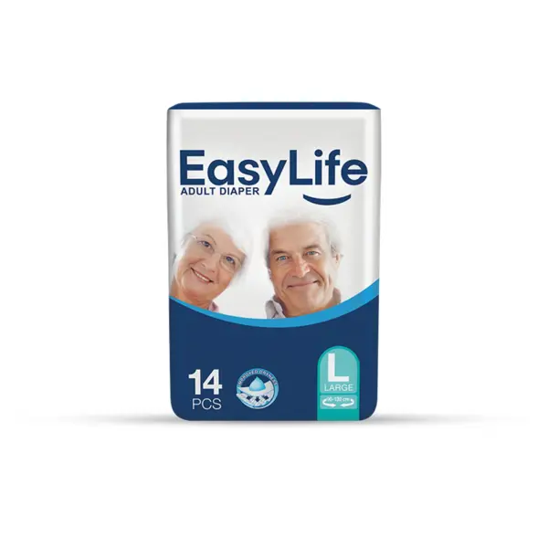 پوشک کامل بزرگسالان ایزی لایف سایز بزرگEasy Life large Adult Protective Diaper 10 عددی