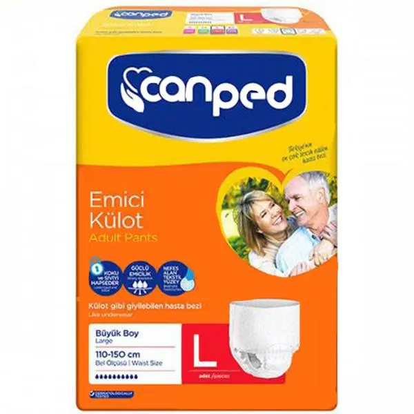 پوشک شورتی بزرگسال جان پد سایز large بسته 8 عددی