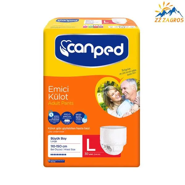 پوشک شورتی بزرگسال جان پد سایز large بسته 8 عددی
