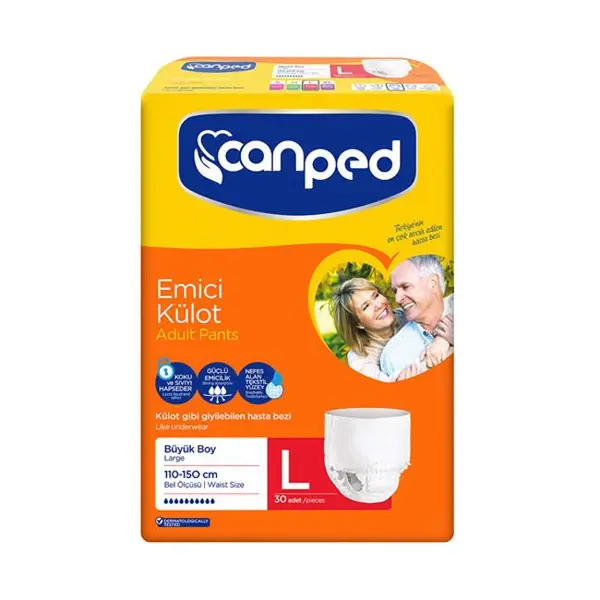 پوشک شورتی بزرگسال جان پد سایز large بسته 8 عددی
