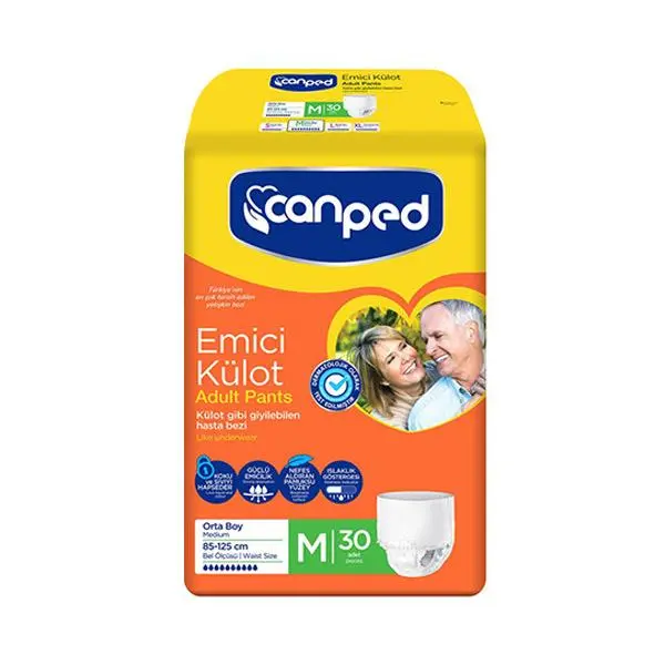 پوشک بزرگسال شورتی جان پد سایز MEDIUM تعداد 10 عددی