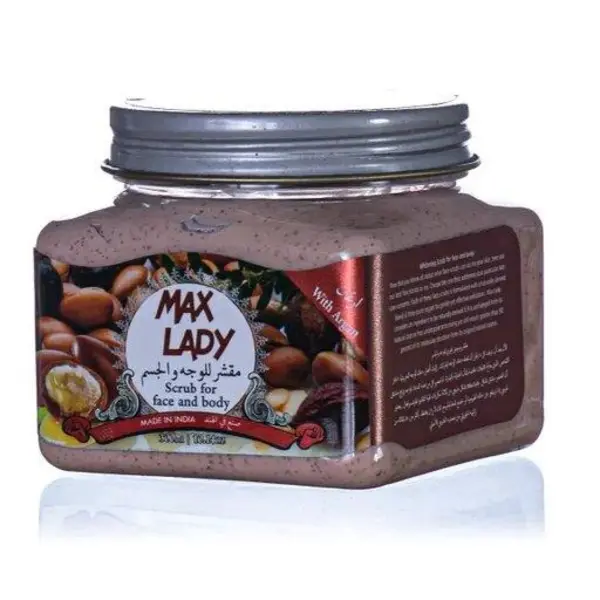 اسکراب لایه بردار پوست مکس لیدی مدل Argan حجم 300 میلی لیتر