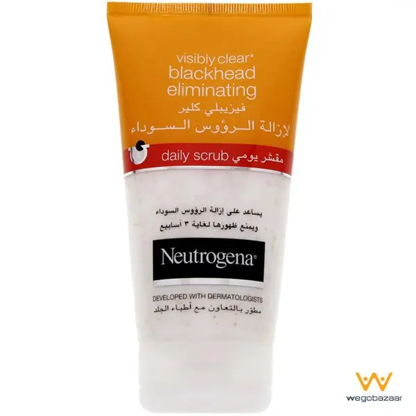 اسکراب Blackhead Eliminating مخصوص جوش سرسیاه نوتروژینا 150 میل