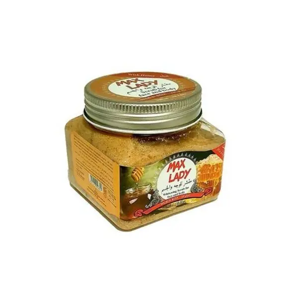 اسکراب لایه بردار پوست مکس لیدی مدل Honey حجم 300 میلی لیتر
