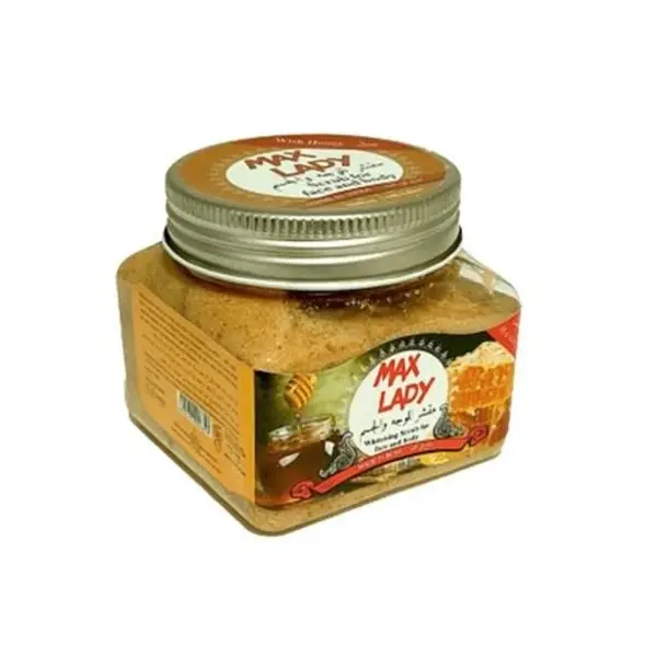 اسکراب لایه بردار پوست مکس لیدی مدل Honey حجم 300 میلی لیتر