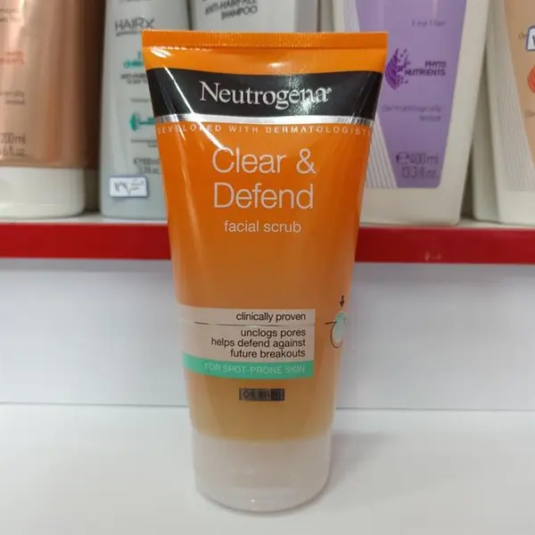 ژل اسکراب و لایه بردار پوست ضد جوش نوتروژنا NEUTROGENA