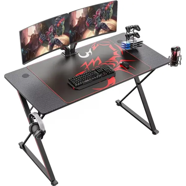 میز گیمینگ مدل EUREKA ERGONOMIC Gaming Desk 47 Inch